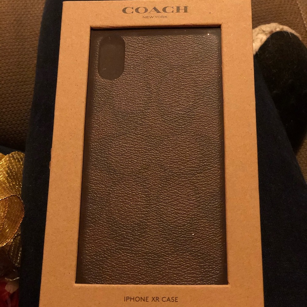 Coach iPhone XR case